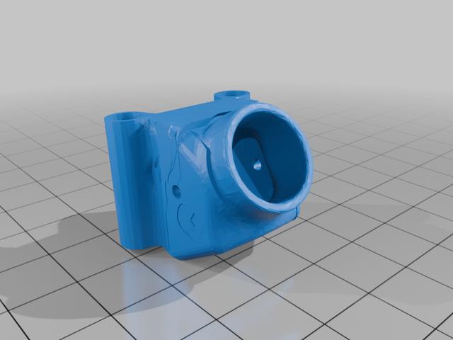 Switchback / beetle 30deg camera mount - 1.8mm lens 3D model thumbnail