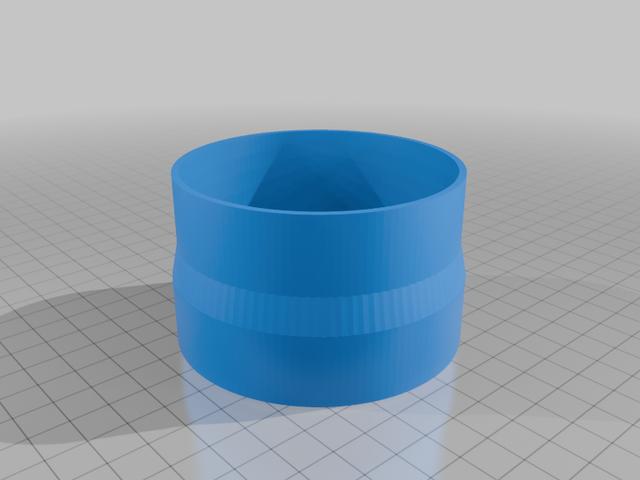 adaptateur 80 mm mâle vers 80 mm femelle  3D model thumbnail