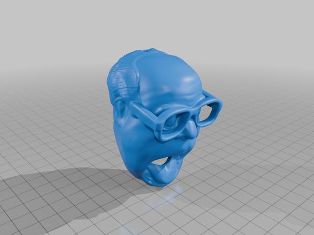 Danny Devito Death whistle 3D model thumbnail