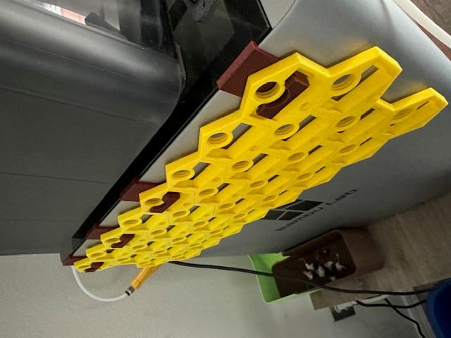 GOEWS X1C Side Panel Grid Hanger 3D model thumbnail