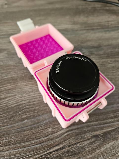 TTArtisan 23mm F/1.4 Rugged Box 3D model thumbnail