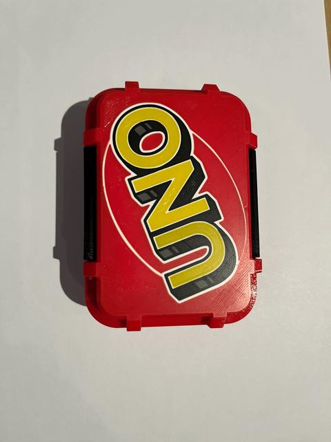 Boîte de Jeu de cartes UNO 3D model thumbnail