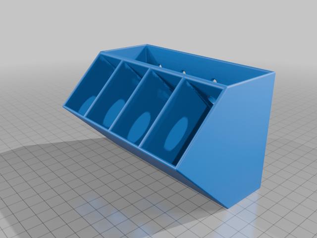 Rack crampes crampeuse milwaukee 3D model thumbnail