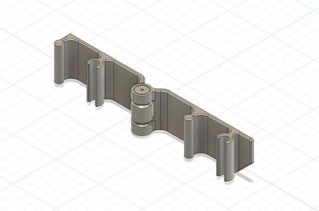 Cable Clip / Organizer 3D model thumbnail