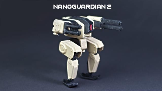 NG2 mech modular 3D model thumbnail