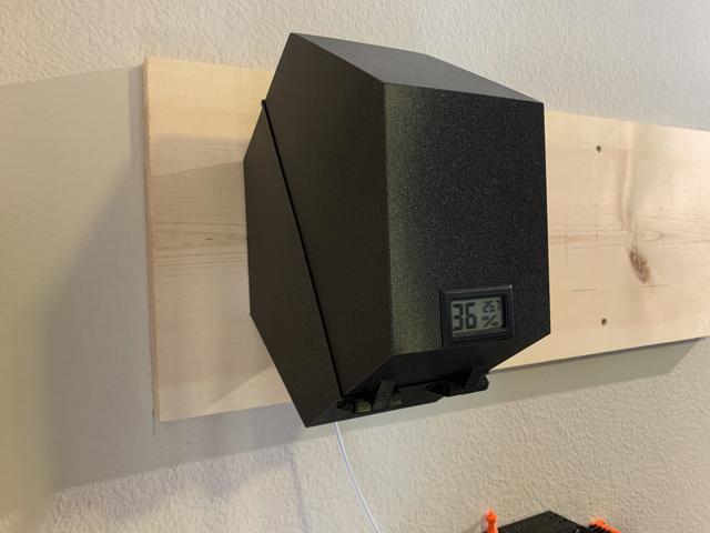 Wall-Mounted DryBox w/ Sensor 3D model thumbnail