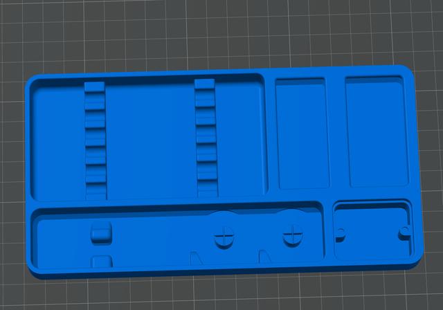 TS 100/101 Long tip insert for Pinecil all-in-one case 3D model thumbnail