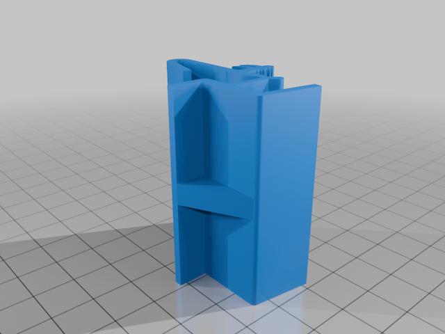 Wegner Instrument Storage Shelf Replacement Shelf Bracket 3D model thumbnail