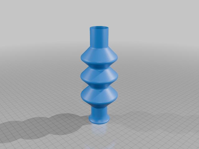 VW Squareback Oil Filler Boot 3D model thumbnail