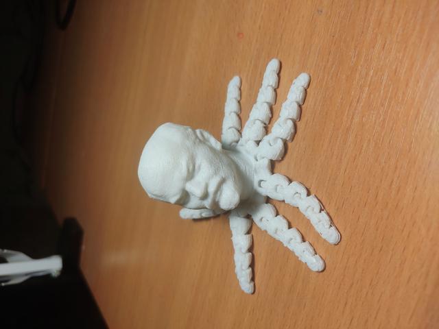 Великий вождь осминог 3D model thumbnail