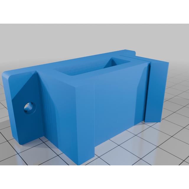 USB Power Supply/Buck Converter Din Rail Mount 3D model thumbnail