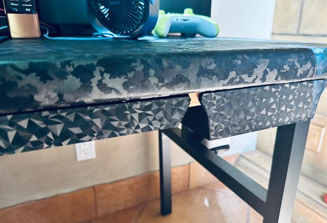 Faceplate for Under Desk Drawer (Update) 3D model thumbnail
