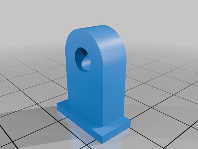 Cat String Toy - Additional Pulleys 3D model thumbnail