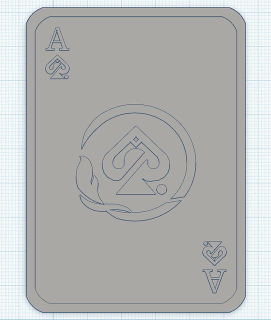 hsr aventurine card 3D model thumbnail