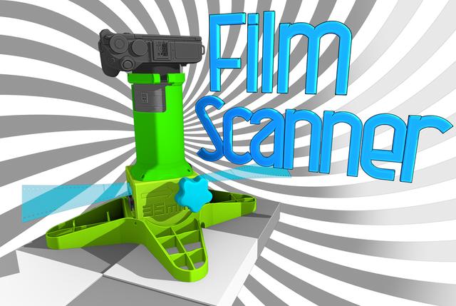 Portable 35MM film scanner  3D model thumbnail