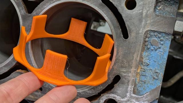 Piston Ring Squaring Tool LS 5.3 5.7 6.0 6.2 and Honda K24 K20 H22 B20 B18 B16 D16 3D model thumbnail