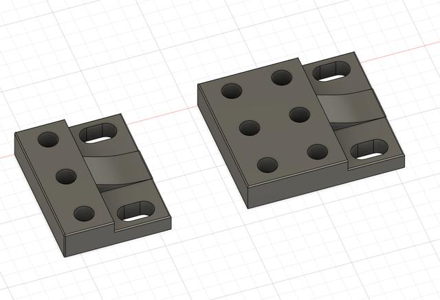 10-inch rack wall-mount adapter 3D model thumbnail