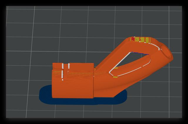 拓竹 X1C AMS FIX 需要垫高玻璃板 3D model thumbnail