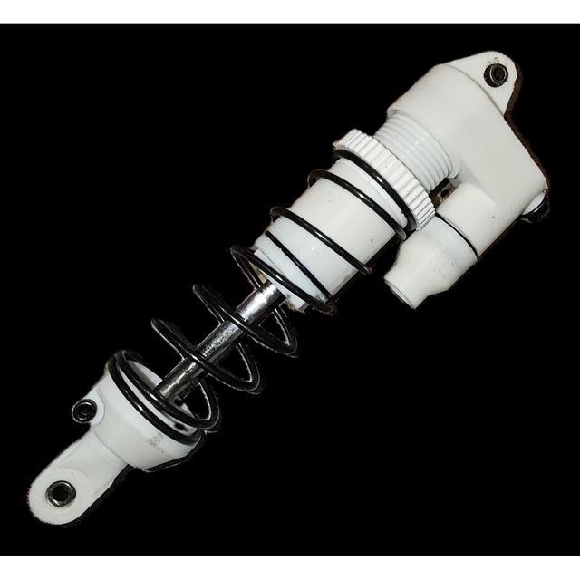 Oil filled piggy back RC shock (135mm) 3D model thumbnail