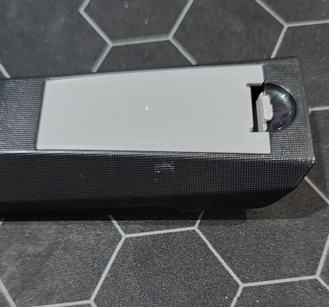 PDP PS4 Universal Remote Battery Cover 3D model thumbnail