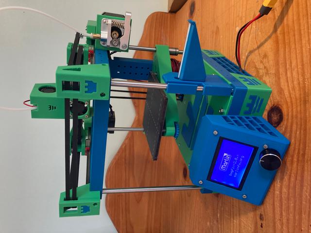 Rook MK1 Ender 3 LCD screen display mount 3D model thumbnail