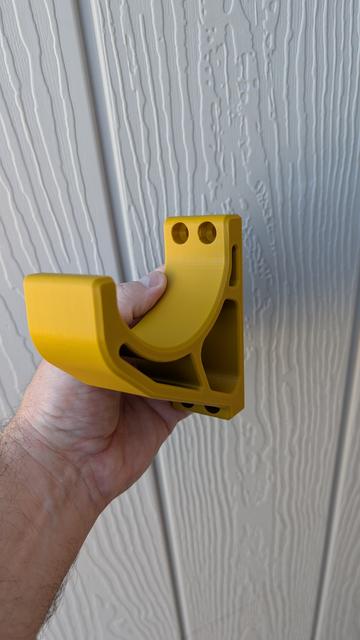 Double Size Strong Cable Wall Hook 3D model thumbnail