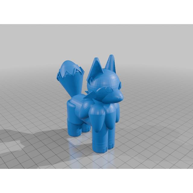 Foxsy 3D model thumbnail