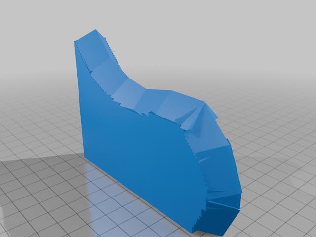 DoDo's beak 3D model thumbnail