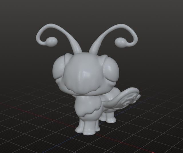 LPS Butterfly 3D model thumbnail