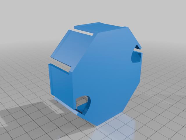 RAM Stick Pen Holder secret bottom stash 3D model thumbnail