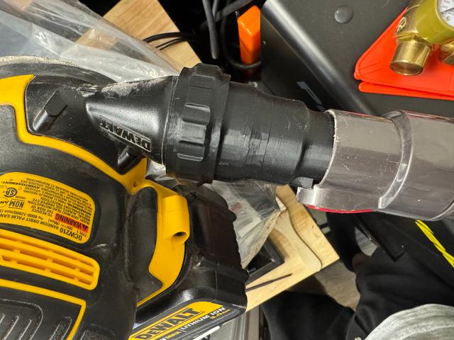 Dewalt Sander to Dyson adapter 3D model thumbnail