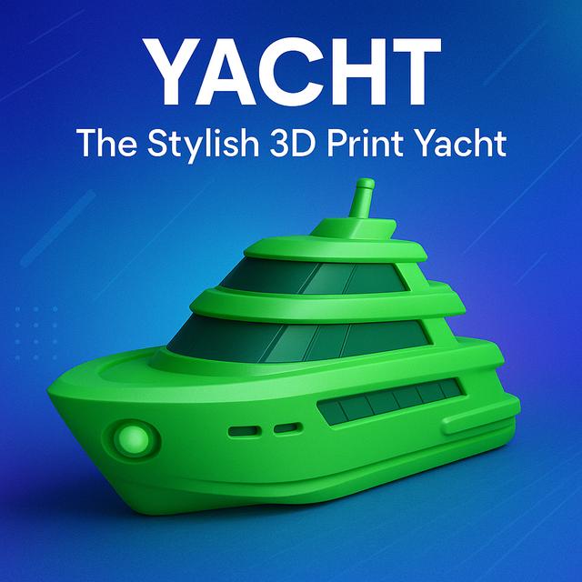 Yachty 3D model thumbnail