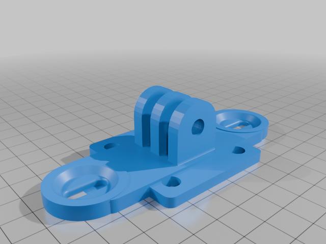 Skadis T-clip Modular arm system base 3D model thumbnail
