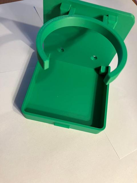 Foldable Cup Holder 3D model thumbnail