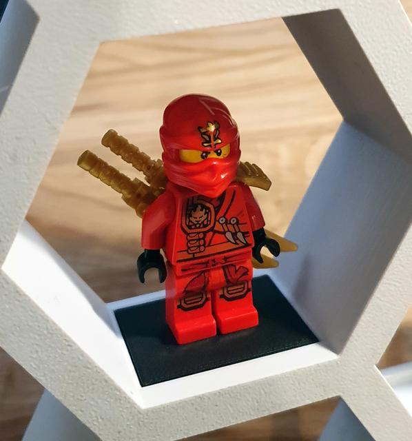 Plate for Minifig Hexagons 3D model thumbnail
