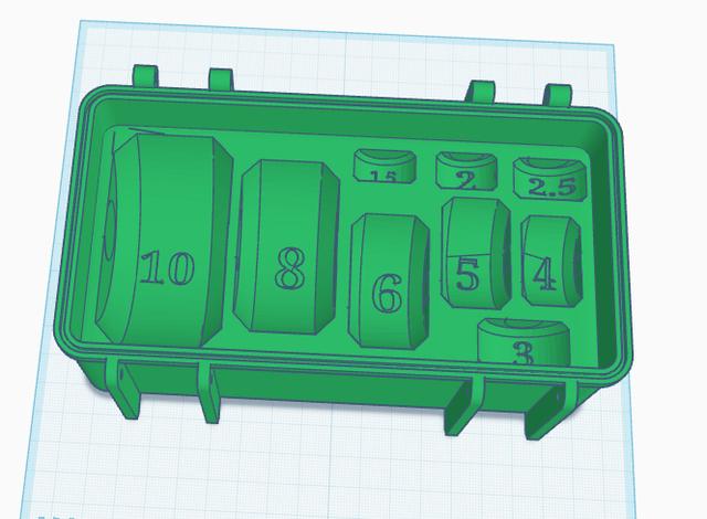 An organization box for the Spring Bending Tool Models 3D model thumbnail
