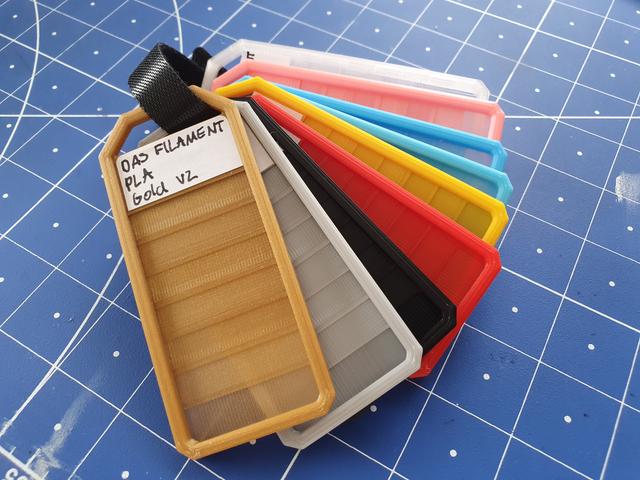 Filament Color Swatch 3D model thumbnail