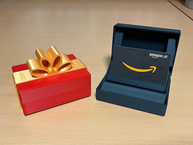 Gift Card Box 3D model thumbnail