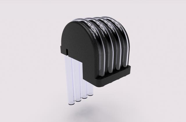 Aquatlantis Aqua Tower 120 - Dosing hose holder 4,5mm 3D model thumbnail