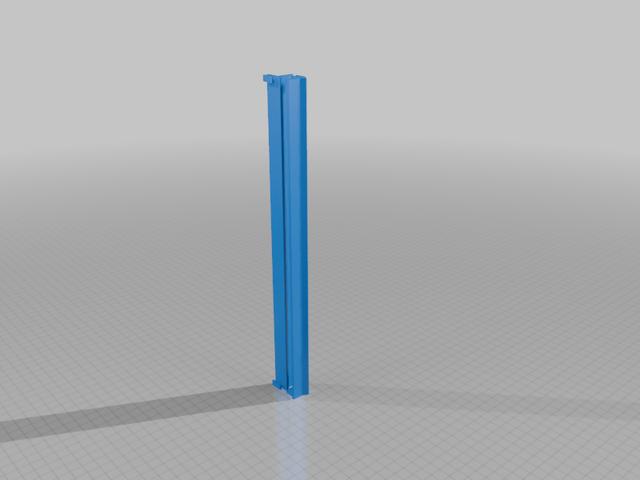 Wlive Fabric Drawer Tower Bracket CAB-9BC 3D model thumbnail