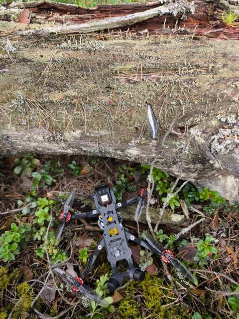 4 inch o4 pro fpv frame (238 gram) 3D model thumbnail