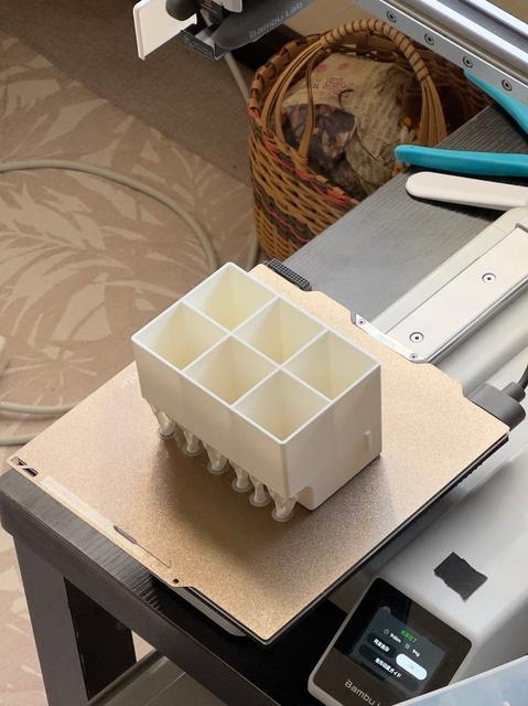 muji 無印良品 ポリプロピレン 小物収納ケース用 小物仕切り 3D model thumbnail