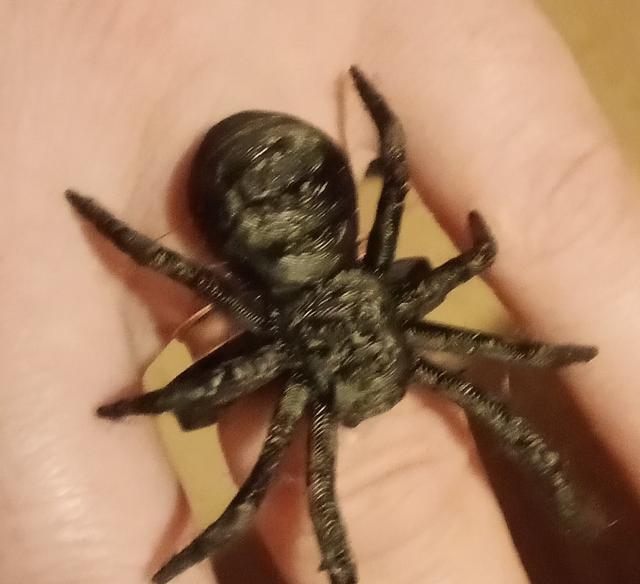 spider ring 3D model thumbnail