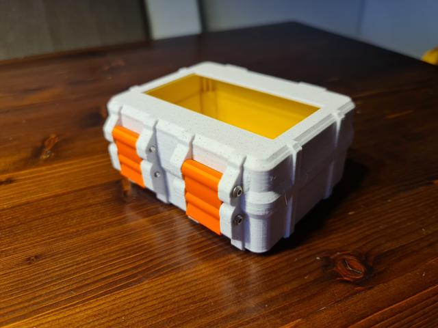 Rugged Box for Stanley inserts (with PETG Window) 3D model thumbnail