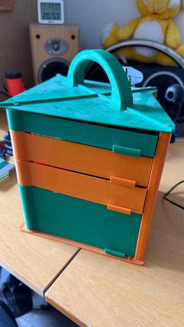 3D printer organizer 3D model thumbnail