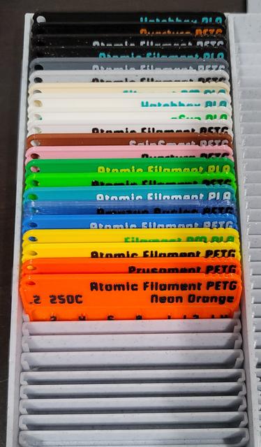 Filament Swatch - MMU Improvements for Legibility 3D model thumbnail