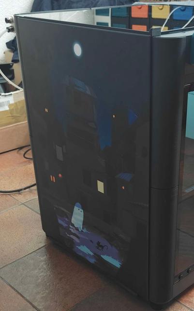Use Displate as Side panels for for the Bambulab P1P 3D model thumbnail