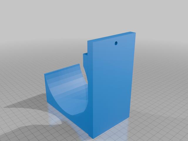 RC Car Wall Mount  3D model thumbnail