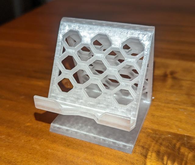 Phone Stand (printable) 3D model thumbnail