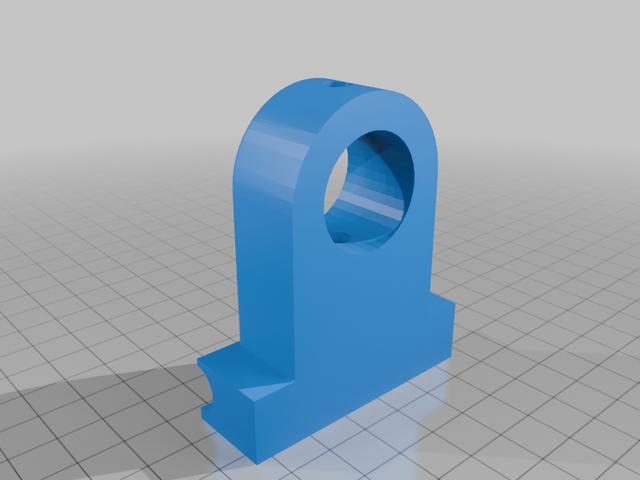 Wheelchair Foot Plate to Fit 20mm Frame 3D model thumbnail